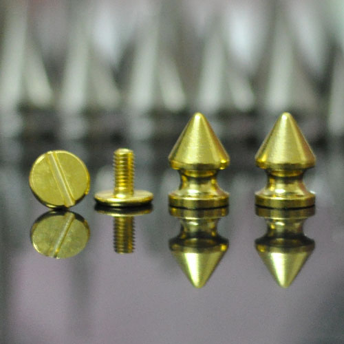 8X12mm gold tree spike