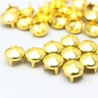 10mm cone gold stud