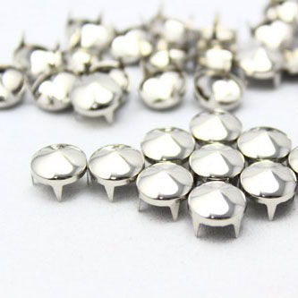 10mm cone silver stud